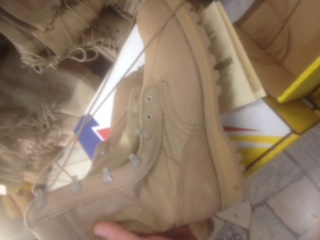 BELLEVILLE TAN COMBAT BOOTS